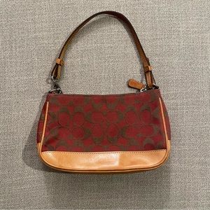 LAST DAY Coach Signature Demi Bag 6094